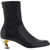 Alexander McQueen Ankle Boots BLACK/SILVER/GOLD