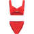 HUNZA G Bonnie Swimsuit RED