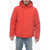 Woolrich Padded Cleveland Parka With Hidden Placket Red