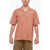 Paul Smith Striped Short-Sleeve With Over Orange