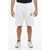 Off-White Seasonal Brushed Cotton Brush Arrow Shorts White