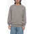 CORNELIANI Crew Neck Pure Cashmere Sweater Beige