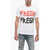 Comme des Garçons Shirt Front Printed Fresh Crew-Neck T-Shirt White