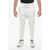 C.P. Company Zippped Pockets Brushed Cotton Joggers White