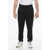 HEVO Virgin Wool Chinos Pants With Elastic Waistband Black