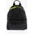 Momodesign Nylon Backpack With Neon Printed Logo Black