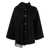 TOTÊME TOTEME Wool Scarf Jacket Black