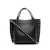 Valentino Garavani Valentino Garavani Rockstud Small Leather Tote Bag BLACK