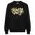 Versace Jeans Couture Versace Jeans Couture Cotton Crewneck Sweatshirt With Logo NERO E ORO