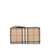 Burberry Burberry Check Motif Continental Wallet Beige