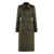 Burberry Burberry Double-Breasted Trench Coat GREEN