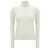 Chloe Chloé Logo Embroidery Turtleneck Sweater WHITE