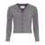 Maison Margiela Maison Margiela Wool V-Necked Cardigan GREY