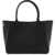 Valentino Garavani Nappa Calfskin Vlogo Side Tote Bag NERO