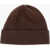 Ermenegildo Zegna Zzegna Ribbed Wool And Cashmere Beanie Brown