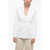 Semicouture Alphonsine Blazer With Flap Pockets White