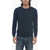 Roberto Collina Solid Color Crew-Neck Sweater Blue