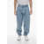 HED MAYNER Light-Washed Balloon Denims With Pleats Blue