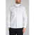 Neil Barrett Slim Fit Thunderbolt Shirt White