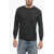 Woolrich Long Sleeved Crew-Neck T-Shirt With Breast Pocket Black