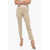 AVENUE MONTAIGNE Skinny Franco Pants With Turn-Up Hems Beige