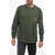 Paul&Shark White Mountaineering Brushed Cotton Crew-Neck Sweatshirt Wit Green