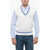 AUTRY V-Neck Cotton Knit Vest White