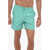 Carhartt Solid Color Chase Swim Shorts With 3 Pockets Green