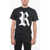 Raf Simons Printed Logo Big Fit T-Shirt Black