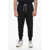 Paolo Pecora Zippped Pockets Brushed Cotton Joggers Black