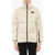 Duvetica Solid Color Alwaid Down Jacket With Contrast Zip Beige