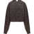 QUIRA Cardigan MEDIUM BROWN