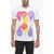 Comme des Garçons Homme Plus Printed Crew-Neck T-Shirt White