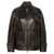 Pinko Pinko Leather Outerwears BROWN