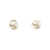 Tory Burch Tory Burch Kira Pearl Stud Earring IVORY / TORY GOLD