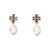 Tory Burch Tory Burch Kira Pearl Drop Earring ROSE GOLD / CHAMPANGE