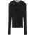 MSGM Msgm Cut-Out Detail Knitted Sweater Black