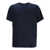 Hugo Boss Boss Crew Neck Thompson T-Shirt With Logo BLUE