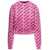 Balenciaga Balenciaga Jacquard Crew-Neck Sweater PINK