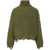 MM6 Maison Margiela Mm6 Maison Margiela Sweater With Worn Effect GREEN