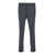 PT TORINO Grey Slim Pants With Concealed Closure In Fabric Man GREY