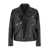 Tom Ford Black Asymmetric Biker Jacket In Leather Man Black