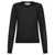 Michael Kors Michael Kors Lace-Knit Wool Sweater Black