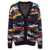 MISSONI BEACHWEAR Missoni Jacquard Patterned Cardigan MULTICOLOR