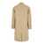 Burberry 'Camden' Beige Single-Breasted Trench Coat In Cotton Woman Beige