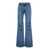 COPERNI Light Blue Jeans With Open Knee In Denim Woman BLUE