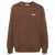 AUTRY Autry Cotton Crewneck Sweatshirt With Logo Print BROWN