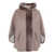 Lorena Antoniazzi SHEEPSKIN COAT Gray