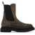 Brunello Cucinelli Chelsea Suede Ankle Boots With Precious Contour TORBA