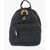 Nike Air Jordan Fabric Mini Backpack With All-Over Monogram Black